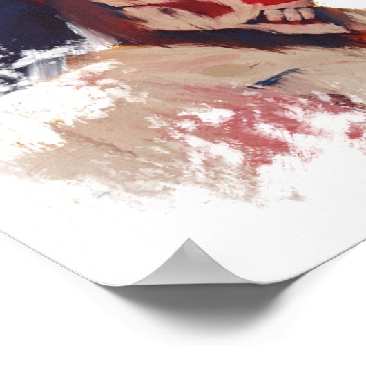 Poster Neige persistante (Coin)