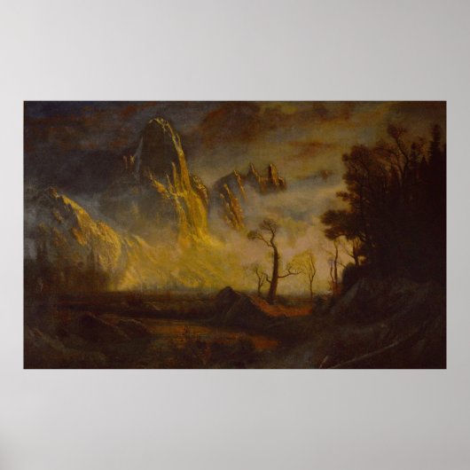 Poster Neige précoce dans la vallée de Yosemite, Sentinel (Devant)