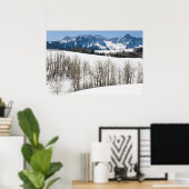 Poster Neige sur Dallas Divide (Bureau à domicile)