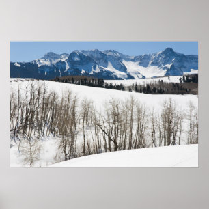 Poster Neige sur Dallas Divide