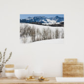 Poster Neige sur Dallas Divide (Cuisine)