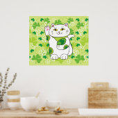 Poster Neko Saint-Patrick (Cuisine)