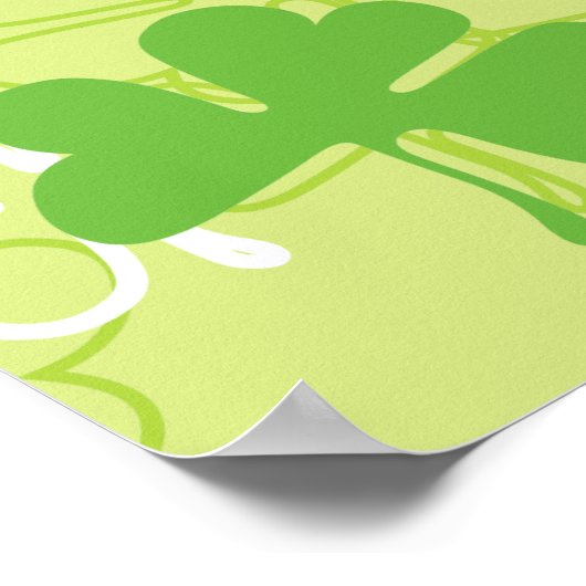 Poster Neko Saint-Patrick (Coin)