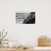 Poster Nelscott, Oregon Beach Scene Waterfront (Cuisine)