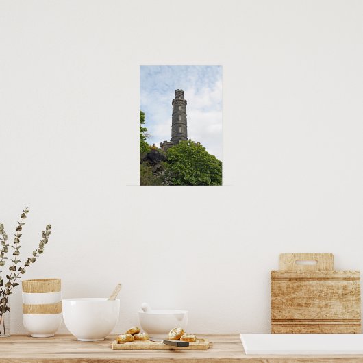 Poster Nelson Monument, Édimbourg (Cuisine)