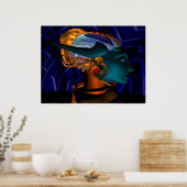 Poster NEMES / HYPER ANDROID PORTRAIT, Science-fiction (Cuisine)