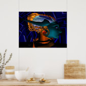 Poster NEMES / HYPER ANDROID PORTRAIT, Science-fiction (Cuisine)