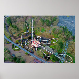 Poster Nemesis Drone Alton Towers Resort