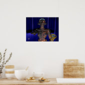 POSTER NEMIS / HYPER ANDROID AVEC ANKH (Cuisine)