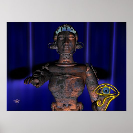 POSTER NEMIS / HYPER ANDROID AVEC ANKH (Devant)