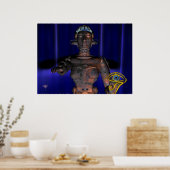 POSTER NEMIS / HYPER ANDROID AVEC ANKH (Cuisine)