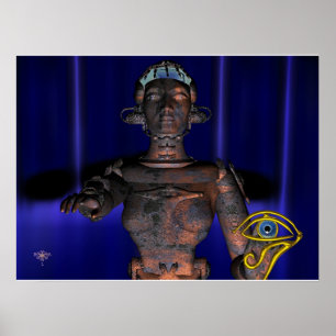 POSTER NEMIS / HYPER ANDROID AVEC ANKH