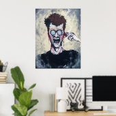 POSTER "N'ENTENDEZ AUCUN MAL" (Bureau à domicile)