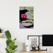 Poster Nénuphar (Bureau à domicile)