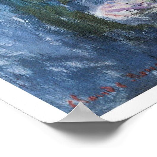 Poster Nénuphar (Coin)