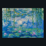Poster Nénuphar, 1916-1919 par Claude Monet<br><div class="desc">Claude Monet - Nénuphar,  1916-1919. Oscar-Claude Monet (1840-1926) est un peintre français et fondateur de la peinture impressionniste qui est considéré comme un précurseur essentiel du modernisme,  surtout dans ses tentatives de peindre la nature telle qu'il la perçoit.</div>