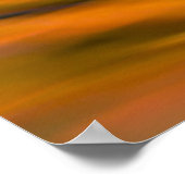 Poster Nénuphar sur eau orange, Canada (Coin)