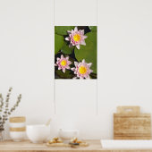 Poster Nénuphars (Cuisine)