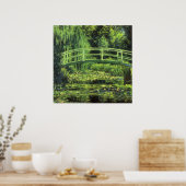 Poster Nénuphars blancs par Claude Monet, Art Vintage (Cuisine)