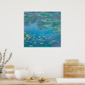 Poster Nénuphars de Claude Monet Fine Art Painting (Cuisine)