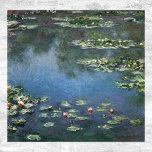 Poster Nénuphars de Claude Monet, Fleurs Vintages<br><div class="desc">Water Lilies (1906) de Claude Monet est un impressionisme vintage de peinture florale de paysages d'art. C'est l'une des nombreuses variations de peintures de nénuphars que Monet peint dans son jardin fleuri à Giverny, France. Fleurs nénuphars dans un étang de printemps. À propos de l'artiste : Claude Monet (1840-1926) est...</div>