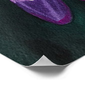 Poster Nénuphars d'eau fine art (Coin)