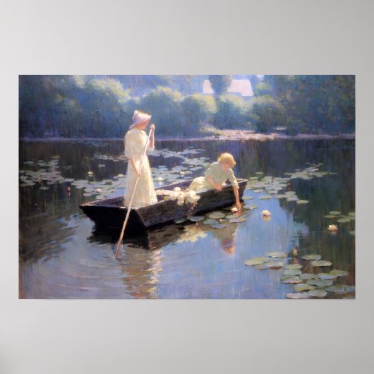Poster Nénuphars par Abbott Fuller Graves (Devant)