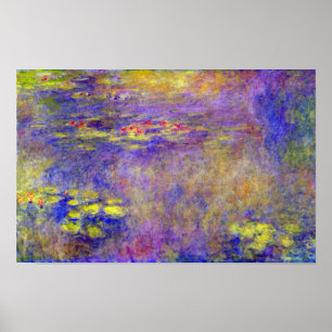 Poster Nénuphars par Claude Monet