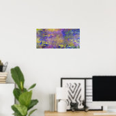 Poster Nénuphars par Claude Monet (Bureau à domicile)