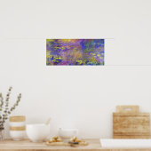 Poster Nénuphars par Claude Monet (Cuisine)