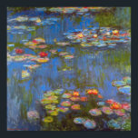 Poster Nénuphars par Claude Monet, Vintage Nature Art<br><div class="desc">Nénuphars by Claude Monet est une vintage impressionnisme de beaux-arts peinture nature avec des fleurs nénuphars dans un étang dans le jardin de Monet chez lui à Giverny, France. De belles fleurs flottent dans l'eau et le reflet de saules pleurants verts. Claude Monet aimait peindre "en plein air" ou "en...</div>