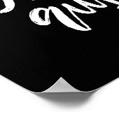 Poster N'envoyez pas de devis motivationnel (Coin)
