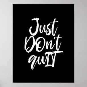 Poster N'envoyez pas de devis motivationnel