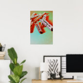 Poster néon (Bureau à domicile)