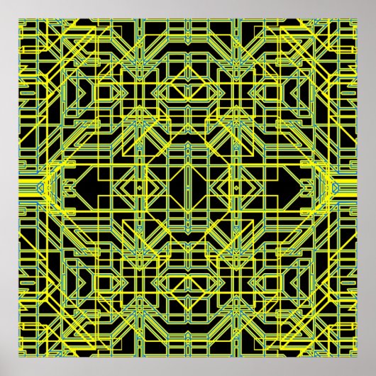 Poster Néon Aeon 8 (Devant)