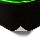 Poster Neon Alligator (Coin)