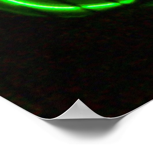 Poster Neon Alligator (Coin)