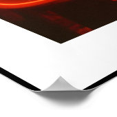 Poster neon café tasse folie (Coin)