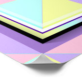 Poster NEON & coeur violet battre (Coin)