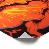 Poster Neon Frog : Une symphonie en fleurs (Coin)