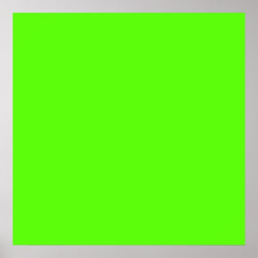 Poster Neon Green haute visibilité (Devant)