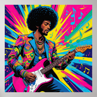 Poster Neon Groove Collective – Psykedelisk Konst & Musik