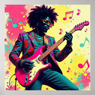 Poster Neon Groove Collective – Psykedelisk Konst & Musik