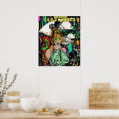 Poster Neon Hunters : P. A. N. D. A. Knights (Cuisine)