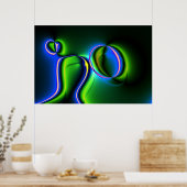 Poster Neon I (Cuisine)