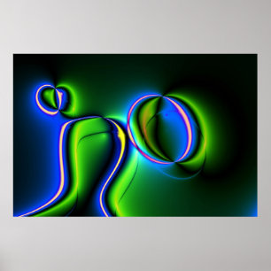 Poster Néon I