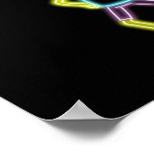 Poster Neon M. Poopybutthole (Coin)