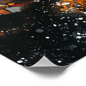 Poster Neon Metropolis - Surreal Urban Nightscape (Coin)