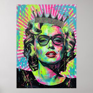 Poster Neon Monroe