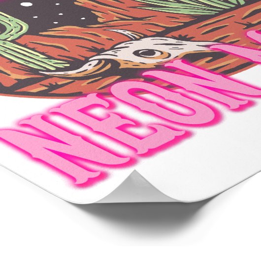 Poster Neon Moon (Coin)